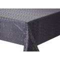 Solid Embossed Fabric Tablecloth Elegant